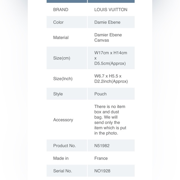 Authentic Vintage Louis Vuitton Demier Ebene Troussee - Picture 13 of 13